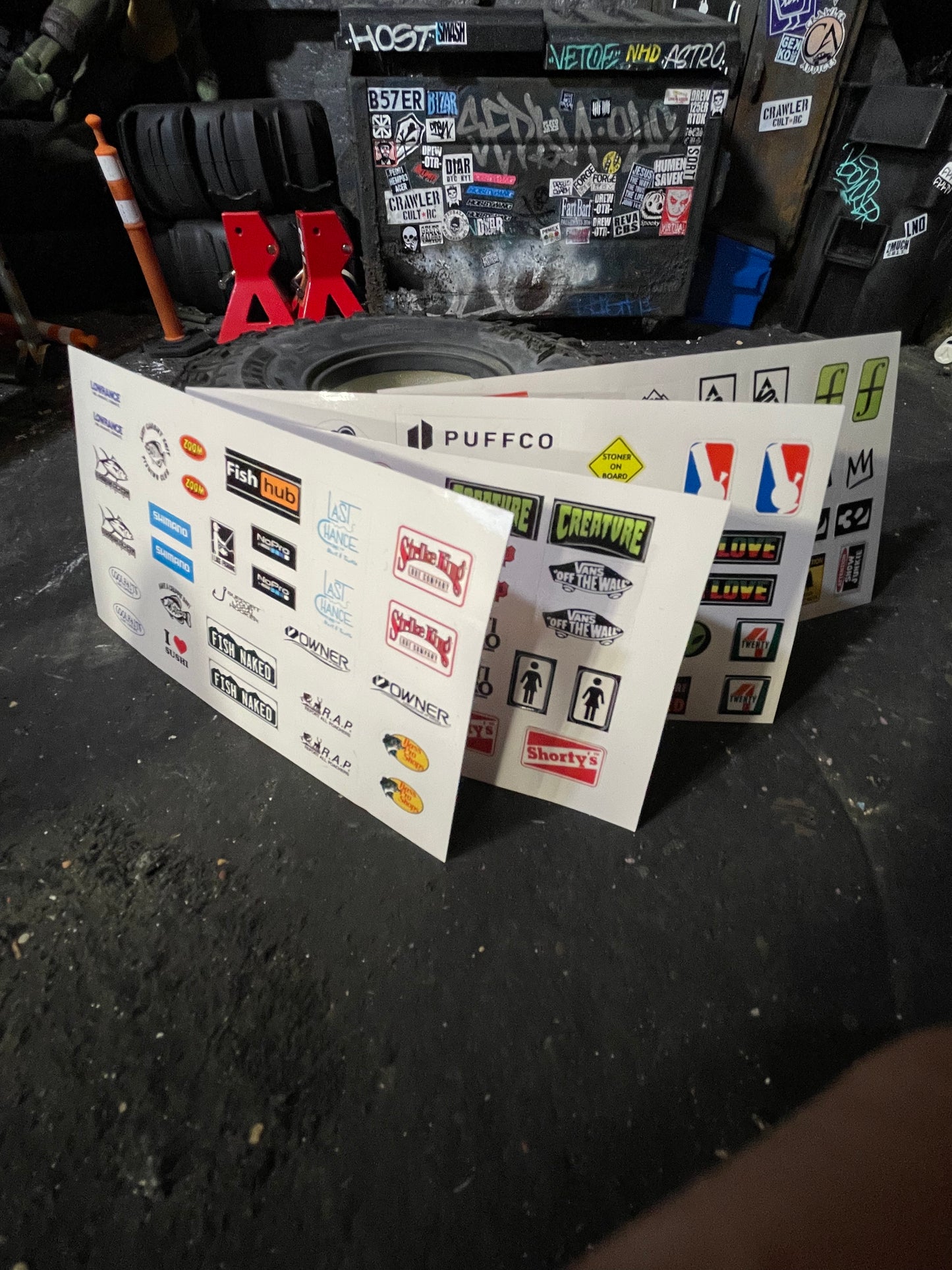 1:10 SCALE STICKER SHEETS